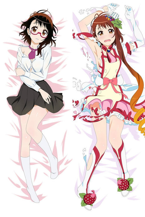 Marika & Kosaki Nisekoi False Love 66102-Dakimakura Anime Body Pillow Case-Dakiheaven.com