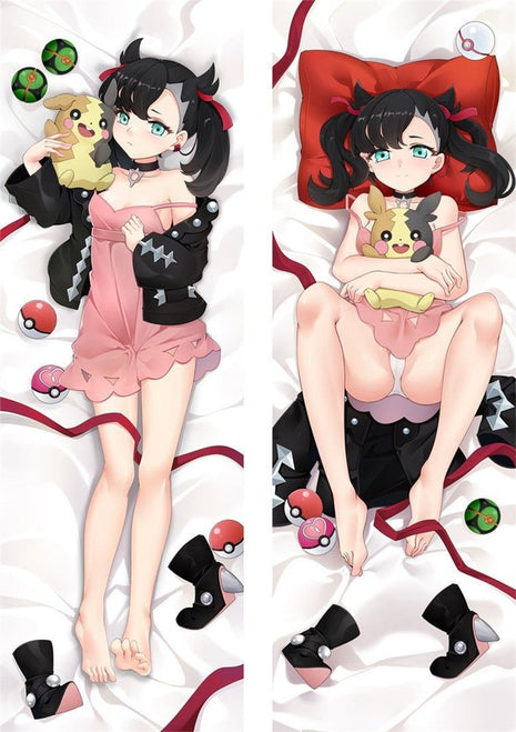 Marnie Pokemon Dakimakura Anime Body Pillow Case 22015-1 Female