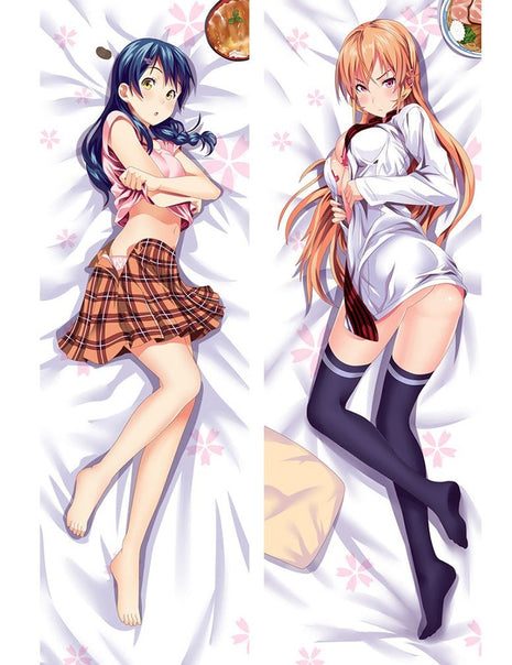 Megumi & Erina Nakiri Food Wars 69010-Dakimakura Anime Body Pillow Case-Dakiheaven.com