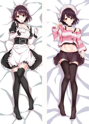 Megumi Kato Saekano 20120-Dakimakura Anime Body Pillow Case-Dakiheaven.com