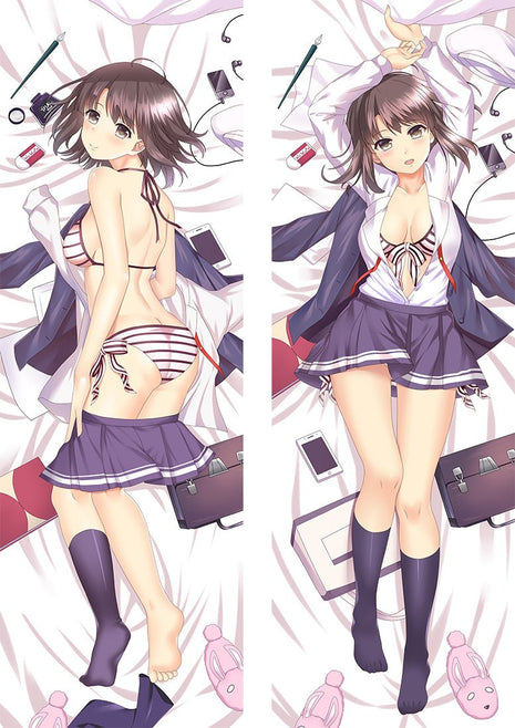 Megumi Kato Saekano 20505-Dakimakura Anime Body Pillow Case-Dakiheaven.com