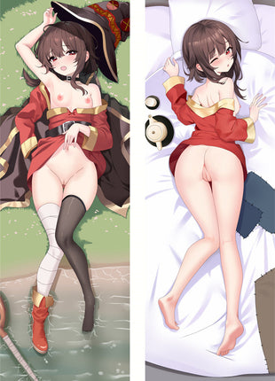 Megumin KonoSuba 18+ 23785-Dakimakura Anime Body Pillow Case