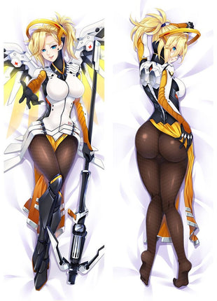 Mercy Overwatch 16295-1-Dakimakura Anime Body Pillow Case-Dakiheaven.com