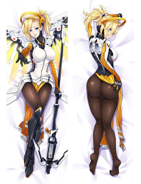 Mercy Overwatch 16295-1-Dakimakura Anime Body Pillow Case-Dakiheaven.com