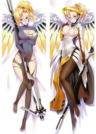 Mercy Overwatch 610018 EU Stock-Dakimakura Anime Body Pillow Case-Dakiheaven.com