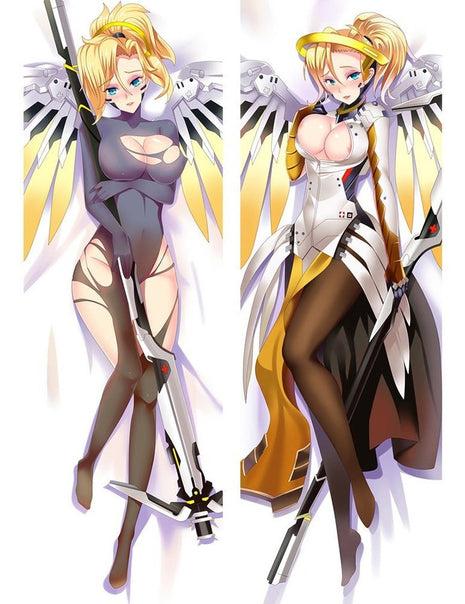 Mercy Overwatch 610018-Dakimakura Anime Body Pillow Case-Dakiheaven.com