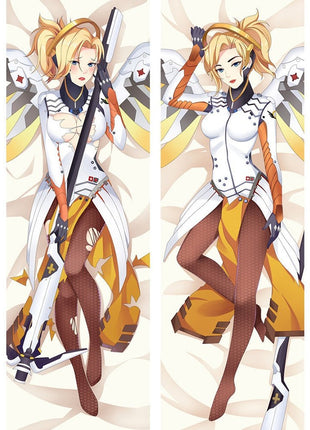 Mercy Overwatch 69014-Dakimakura Anime Body Pillow Case-Dakiheaven.com