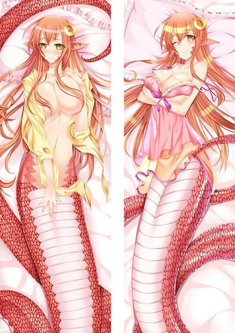 Miia Monster Musume Dakimakura Anime Body Pillow Case Female