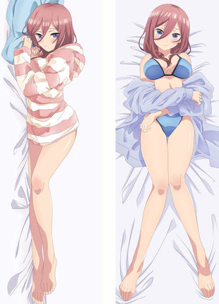 Miku Nakano Quintessential Quintuplets 20224-Dakimakura Anime Body Pillow Case-Dakiheaven.com