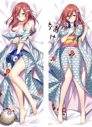 Miku Nakano Quintessential Quintuplets 20839-Dakimakura Anime Body Pillow Case-Dakiheaven.com