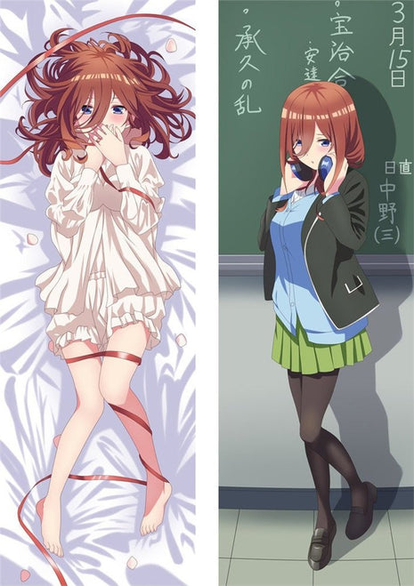 Miku Nakano Quintessential Quintuplets 21213-Dakimakura Anime Body Pillow Case-Dakiheaven.com