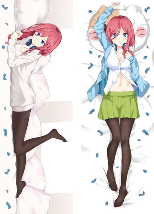 Miku Nakano Quintessential Quintuplets 912012-Dakimakura Anime Body Pillow Case-Dakiheaven.com