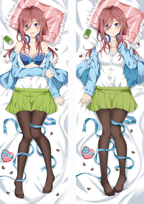 Miku Nakano Quintessential Quintuplets 94042-Dakimakura Anime Body Pillow Case-Dakiheaven.com