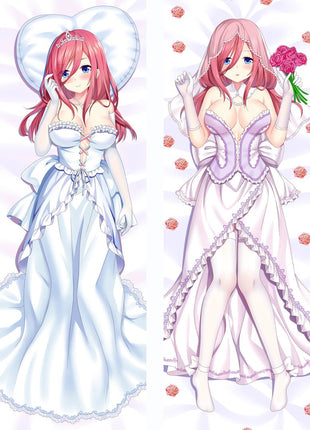 Miku Nakano Quintessential Quintuplets 96023-Dakimakura Anime Body Pillow Case-Dakiheaven.com