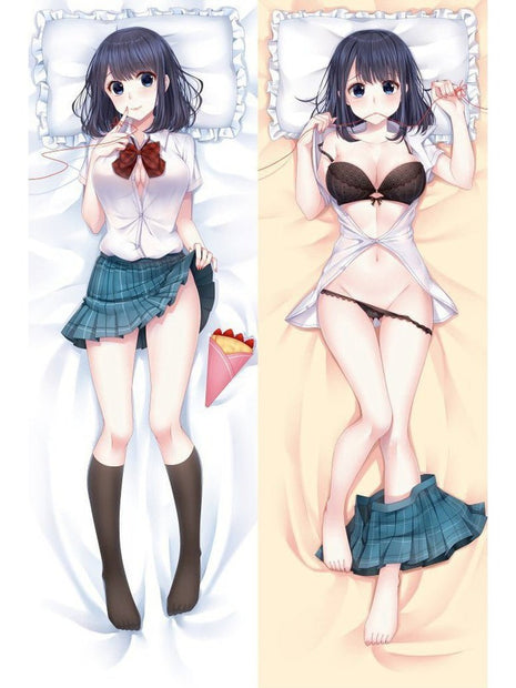 Misaki Takasaki Love and Lies 17099-1-Dakimakura Anime Body Pillow Case-Dakiheaven.com