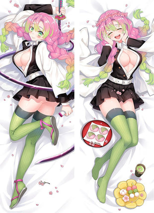 Mitsuri Kanroji Demon Slayer 19092-2-Dakimakura Anime Body Pillow Case-Dakiheaven.com