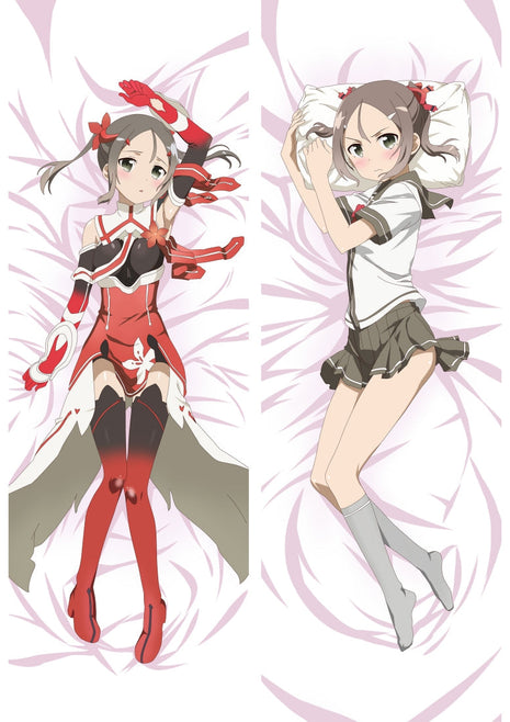 Miyoshi Karin Yuki Yuna is a Hero Dakimakura Anime Body Pillow Case 812028 Female School uniform