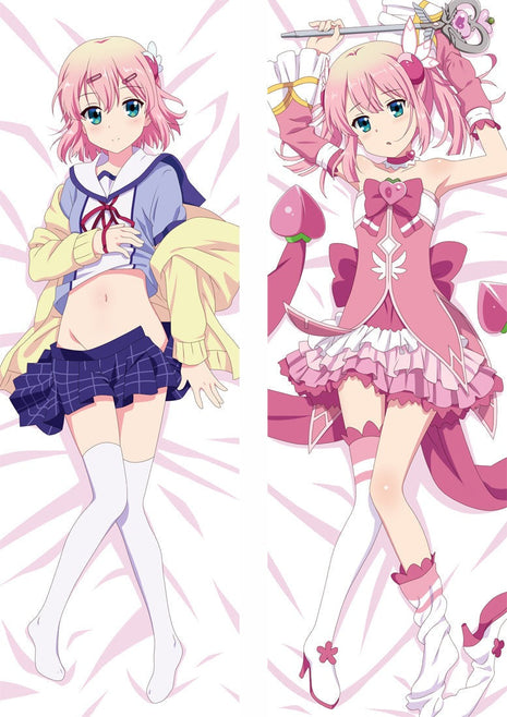 Momo Chiyoda The Demon Girl Next Door 911027-Dakimakura Anime Body Pillow Case-Dakiheaven.com