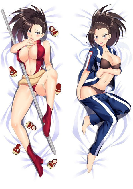 Momo Yaoyorozu My Hero Academia 201132-Dakimakura Anime Body Pillow Case-Dakiheaven.com