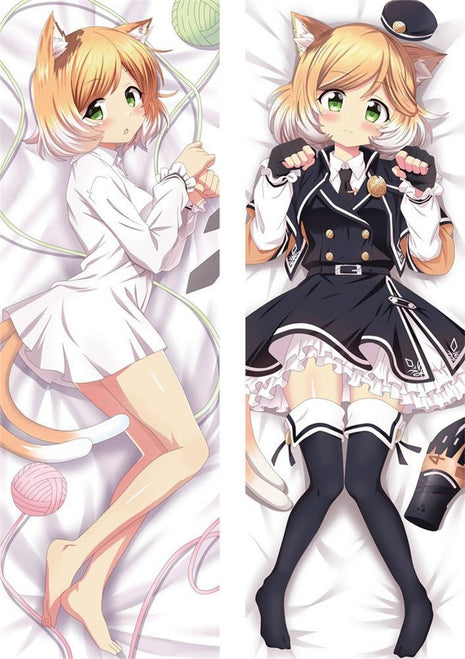 Mousse Arknights Dakimakura Anime Body Pillow Case 21128 Female Animal ears