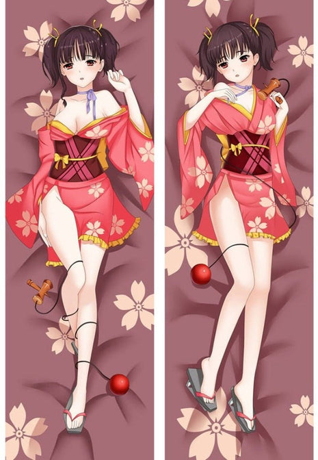 Mumei Kabaneri of the Iron Fortress 76032-Dakimakura Anime Body Pillow Case-Dakiheaven.com