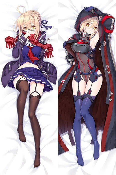 Mysterious Heroine X Fate Grand Order Dakimakura Anime Body Pillow Case 18057-1 School uniform Female Glasses School uniform