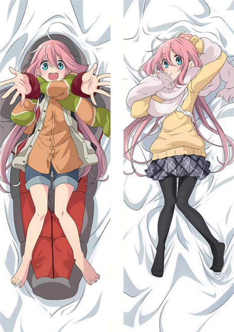 Nadeshiko Kagamihara Laid Back Camp 23656-Dakimakura Anime Body Pillow Case-Dakiheaven.com