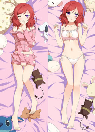 Nishikino Maki Love Live 66028-Dakimakura Anime Body Pillow Case-Dakiheaven.com