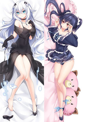 Noire Hyperdimension Neptunia 18111-1-Dakimakura Anime Body Pillow Case-Dakiheaven.com