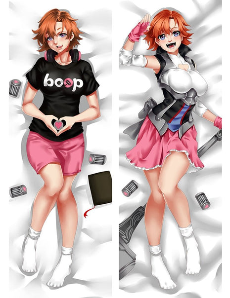 Nora Valkyrie RWBY 68074-Dakimakura Anime Body Pillow Case-Dakiheaven.com