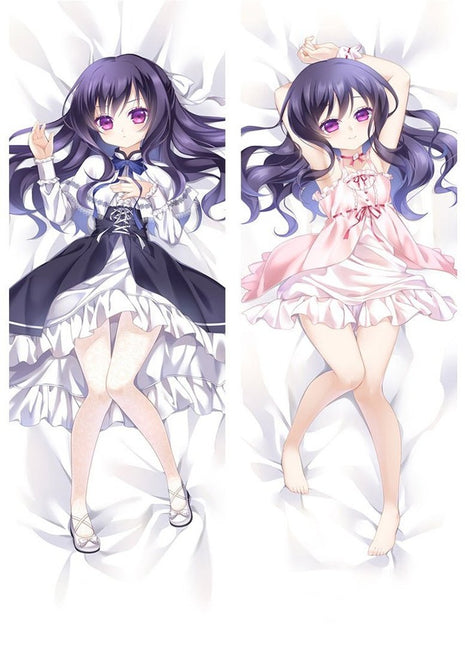 Nozomi Momijidani Angel's 3Piece Dakimakura Anime Body Pillow Case 17052-1 Female Maid