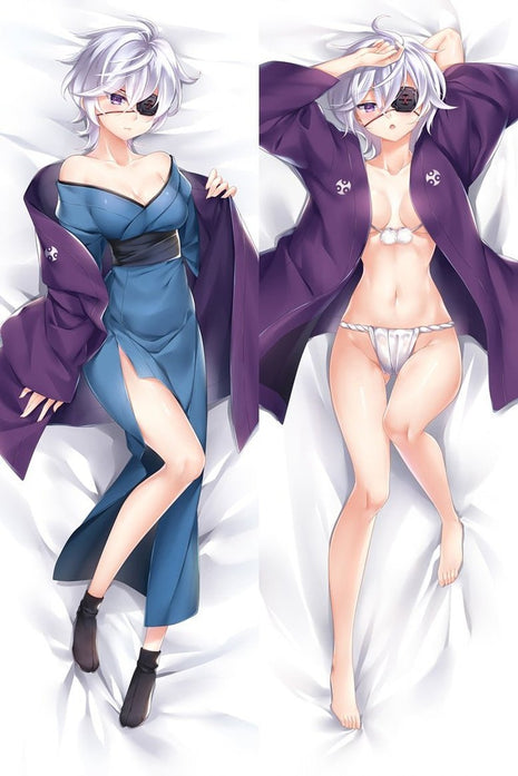 Oboro Shintou Yuuna and the Haunted Hot Springs Dakimakura Anime Body Pillow Case 18076-1 Female