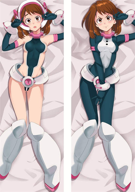 Ochaco Uraraka My Hero Academia Dakimakura Anime Body Pillow Case 22701 Female