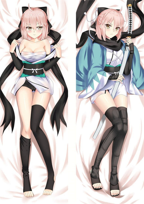 Okita Souji Fate Grand Order 211101-Dakimakura Anime Body Pillow Case-Dakiheaven.com