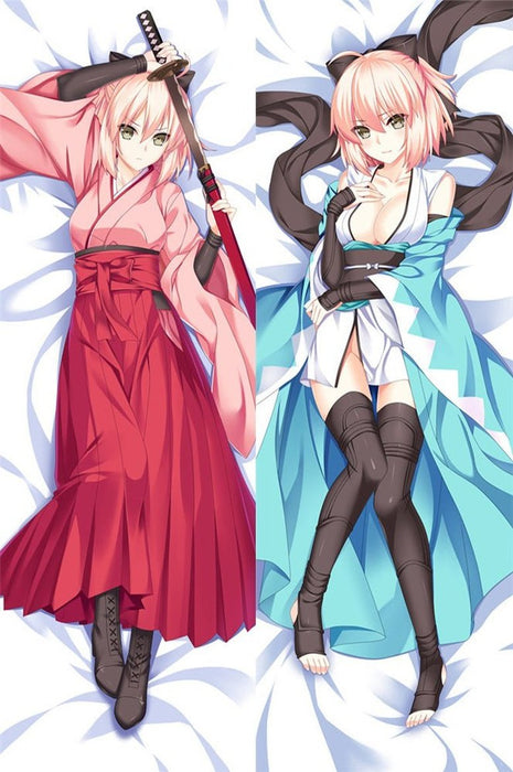 Okita Souji Fate Grand Order 710002-Dakimakura Anime Body Pillow Case-Dakiheaven.com