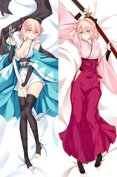 Okita Souji Fate Grand Order 77024-Dakimakura Anime Body Pillow Case-Dakiheaven.com