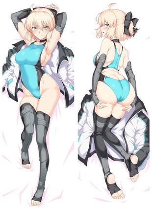 Okita Souji Fate Grand Order 88025-Dakimakura Anime Body Pillow Case-Dakiheaven.com