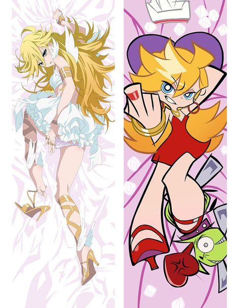 Panty Anarchy Panty & Stocking with Garterbelt 74011-Dakimakura Anime Body Pillow Case-Dakiheaven.com