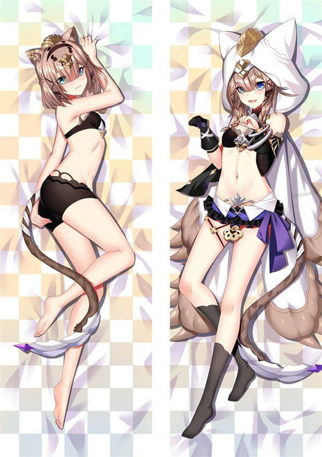 Pardofelis Honkai Impact Dakimakura Anime Body Pillow Case 22638 Female Animal ears