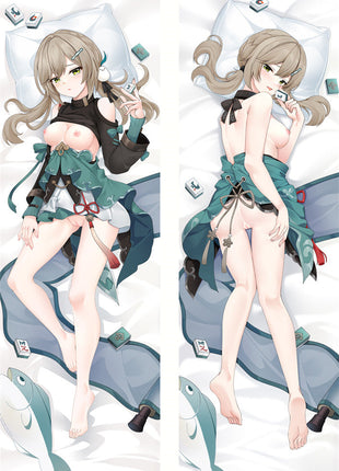 Qingque Honkai Star Rail 18+ 23030-2-Dakimakura Anime Body Pillow Case