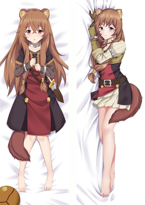 Raphtalia Rising Of The Shield Hero 95060-Dakimakura Anime Body Pillow Case-Dakiheaven.com