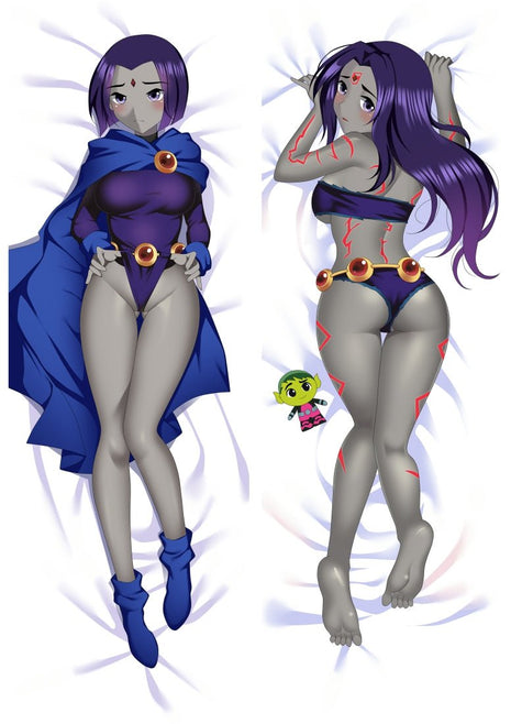 Raven Teen Titans 93031-Dakimakura Anime Body Pillow Case-Dakiheaven.com