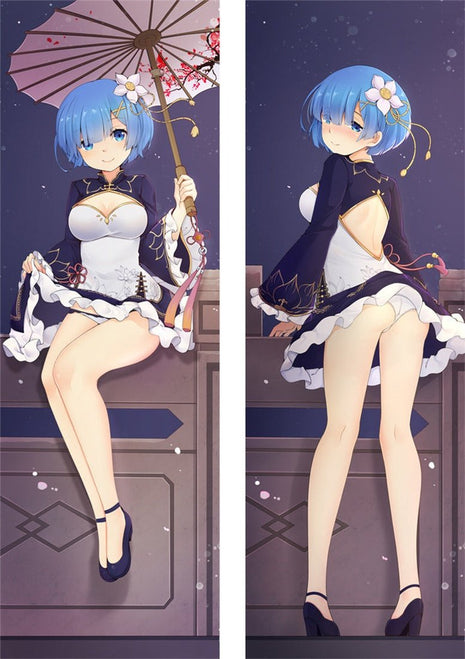 Rem Re: Zero Dakimakura Anime Body Pillow Case 20061-2 Female Kimono