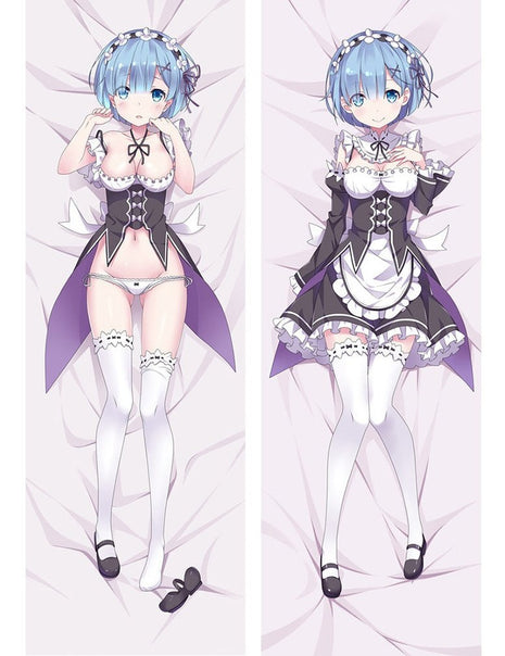 Rem Re: Zero 67063-Dakimakura Anime Body Pillow Case-Dakiheaven.com