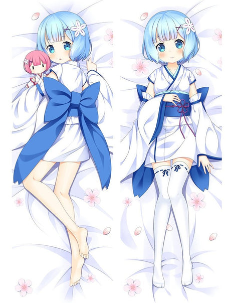 Rem Re: Zero 69065-Dakimakura Anime Body Pillow Case-Dakiheaven.com