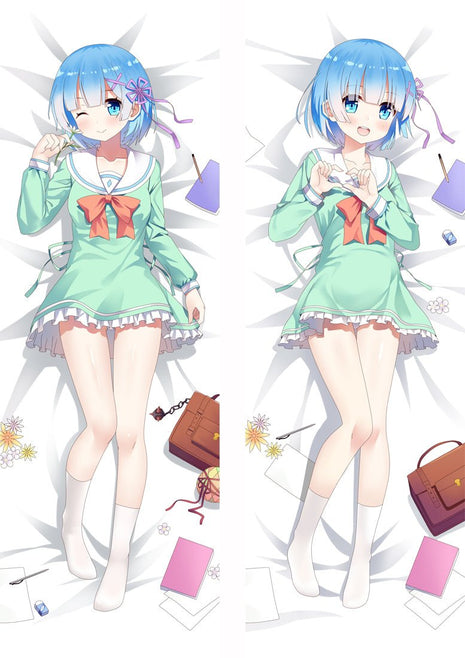 Rem Re: Zero 98050-Dakimakura Anime Body Pillow Case-Dakiheaven.com