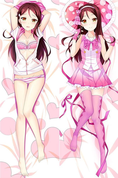 Riko Sakurauchi Love Live 91040-Dakimakura Anime Body Pillow Case-Dakiheaven.com