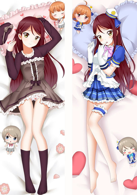 Riko Sakurauchi Love Live 912040-Dakimakura Anime Body Pillow Case-Dakiheaven.com