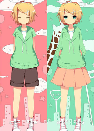 Rin Kagamine Vocaloid 64047-Dakimakura Anime Body Pillow Case-Dakiheaven.com