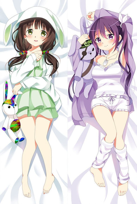 Rize Tedeza Is the Order a Rabbit 61048-Dakimakura Anime Body Pillow Case-Dakiheaven.com